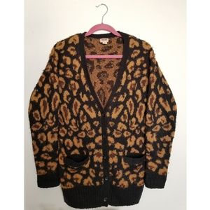 Mossimo Cheetah Cardigan